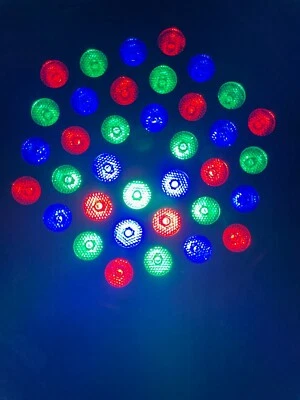 LED PAR-64 RGB Eurolite 36x3W schwarz short  - Bild 1 von 3