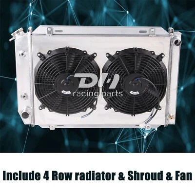 DH #138 для 1984-1992 Lincoln Mark VII седан 2 двери 5,0 л V8 Raiator вентилятор 4 ряда - Изображение 1 из 4