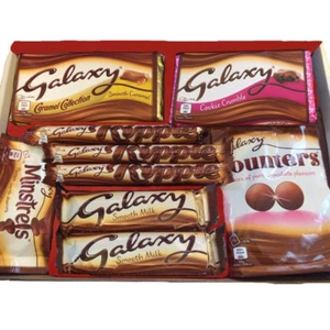 GALAXY SCHOKOLADENKORB GESCHENKBOX Festlich Geburtstag Party Geschenk für alle Anlässe - Bild 1 von 9