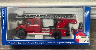 Siku 1:50 Magirus Fire Engine - Magirus-Drehleiter -  cat. 4114 - Image 1 of 4