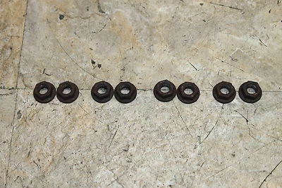 88-90 KAWASAKI NINJA ZX10 ZX 1000 B OEM HEADER MOUNTING NUTS BOLTS SCREWS SET - Image 1 of 3