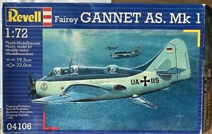 Fairey Gannet  Revell  1/72 rare, kit neuf, boite usagée