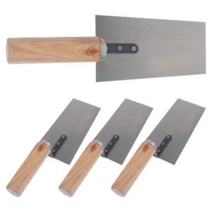 Set 4 Pezzi Coltelli Intonaco Bambini Spatole Calcestruzzo Finitura Cemento per - Foto 1 di 12