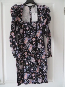 TED BAKER SQUARE NECK DRESS NEW WITH TAG £125 - Picture 1 of 4