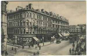 ROYAL AVENUE & CASTLE JUNCTION, BELFAST - Co Antrim Postcard - TRAM (P4715) - Picture 1 of 2