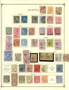 Kenr2: Mauritius from 18 Vol Scott International Collection