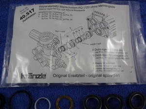 IDROPULITRICE JETWASH GRU QUADRO 1000TS 1200TS KIT RIPARAZIONE GUARNIZIONI POMPA 40517 - Foto 1 di 10