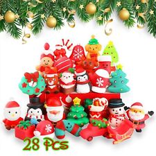 Squishies, 28 Pack Mochi Squishy Toys - Christmas Kawaii Cat Squishys Slow Ri...