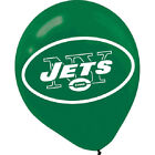 NFL NEW YORK JETS LATEX BALLOONS 6  Birthday Party Supplies Helium Decor