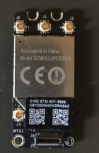 Wifi N & Bluetooth 2.1 MacBook Pro '11 '12 BCM943224PCIEBT4AX BCM943224 - Afbeelding 1 van 1