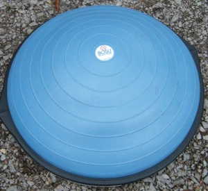 Bosu 300lb Capacity 26 Inch Diameter Home Gym Balance Ball Trainer Blue - Picture 1 of 8