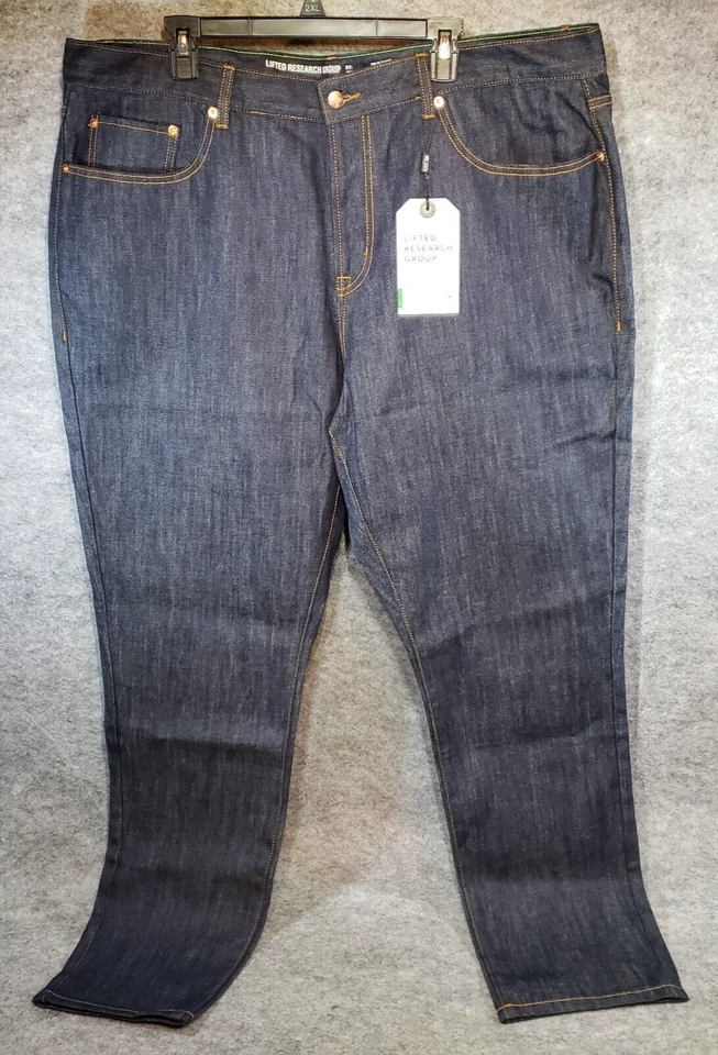 mens lifted research group LRG slim straight jeans 32x30 medium faded