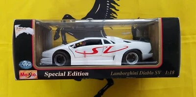Modellino Lamborghini Diablo SV Maisto Special Edition - Scala 1:18 - Originale - Immagine 1 di 4