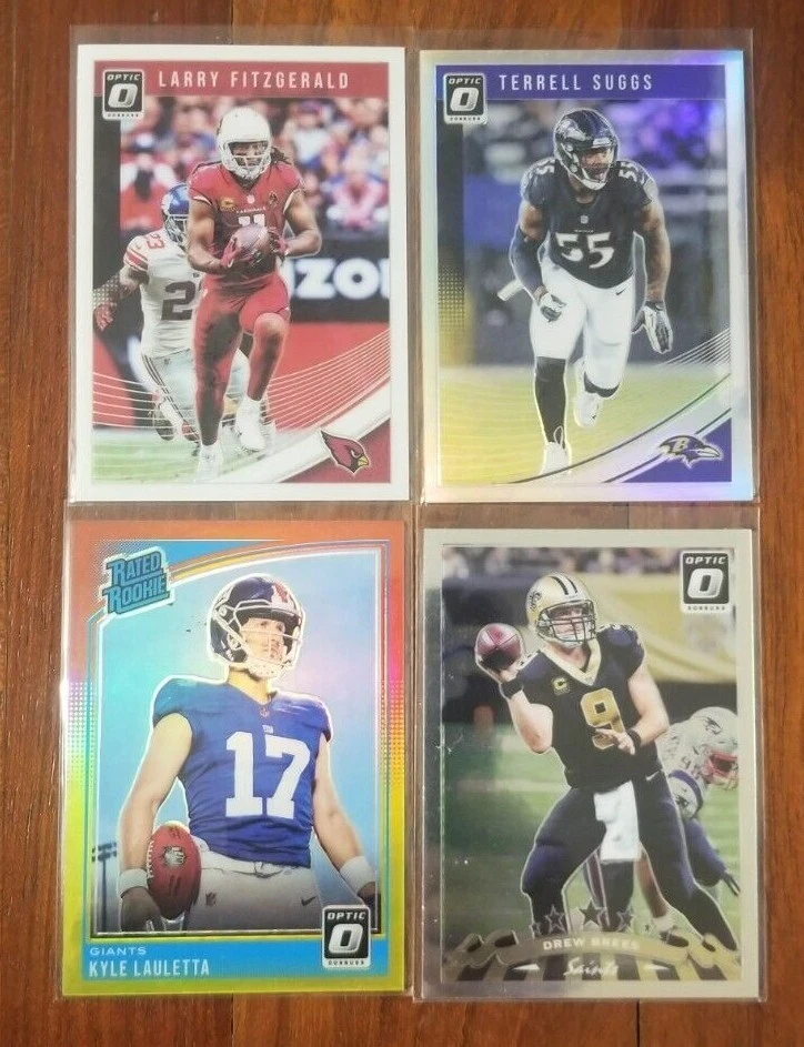 2018 Donruss Optic Vet, RC, Parallel & Insert Football Cards Pick Your Player! - Image 1 of 1