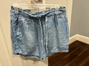 C & C California Women's Size L Shorts Blue - Picture 1 of 4