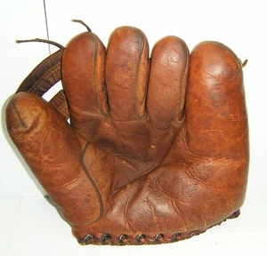 Vintage Charlie Keller NY Yankees Baseball Fielders Glove Mitt No. 4225 - Picture 1 of 11