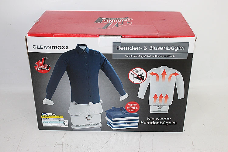 CleanMaxx 00384 Hemdenbügler Hemd Bluse Trockner Bügler Bügeleisen Bügeln 180965 - Bild 1 von 1