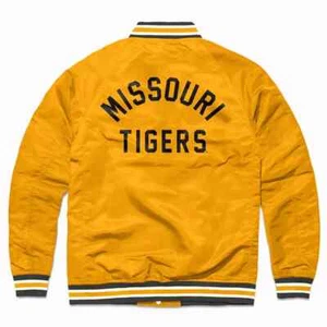 Letterman Missouri Tigers Yellow Gold Color All Wool Varsity Jacket - Picture 1 of 4