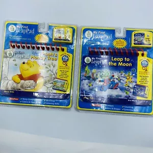 Leap Frog My First LeapPad Cartridges Disney Pooh's Honey Tree, Leap to the Moon - Picture 1 of 6