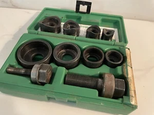 USED Greenlee 735BB Round Knockout Set 1/2 to 1-1/4" Punch Kit, USA Seller - Picture 1 of 17