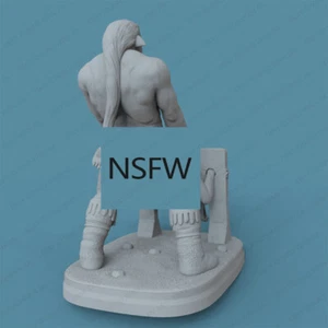 1/24 Resin Figure Orc Doggy Waifu Tie up Sexy Naked Model Unpainted Unassembled - Picture 1 of 1