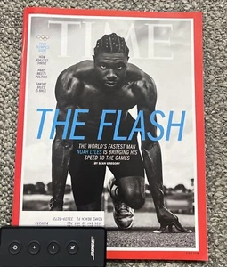 Time Magazine July 15th 2024 “THE FLASH” The Worlds Fastest Man “NOAH LYLES” - Imagen 1 de 6