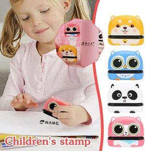 PERSONALISED DIY NAME STAMP STAMPER CLOTHING KID CLOTHES BOOKS SCHO J1G9 - Picture 1 of 14