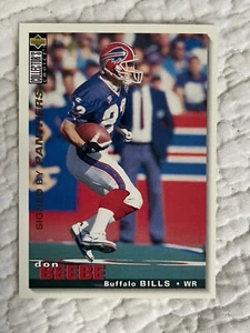 1995 Upper Deck Collector's Choice Players Club Don Beebe #342 - Picture 1 of 2