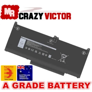Replacement Battery for Dell Latitude 5300 5310 7300 7400 P97G P99G P100G MXV9V - Picture 1 of 3