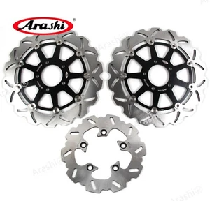 Front Rear Brake Disc Rotor For Laverda Sport 650 1995 - 2001 2000 1999 1998 - Picture 1 of 13