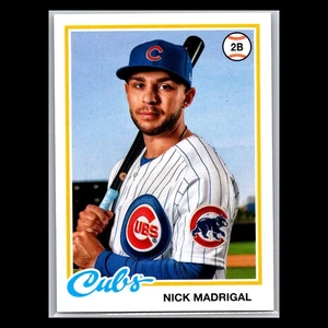2022 Topps Archives - #164 Nick Madrigal - Chicago Cubs - Picture 1 of 2
