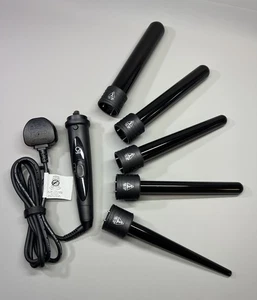 5 in 1 Hair Curling Iron Wand Waver Curler Barrels for Curly Hairstyle 150-210°C - Picture 1 of 22
