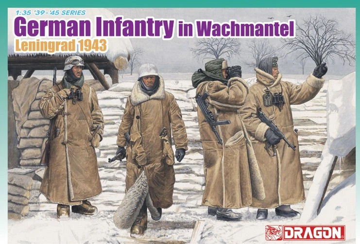GERMAN INFANTRY IN WACHTMANTEL KIT 1:35 - Immagine 1 di 1