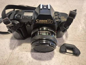 Canon T70 35mm SLR Film Camera - Picture 1 of 8