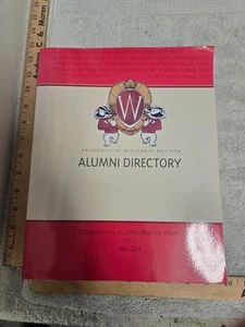 university of wisconsin, alumni directory, 150 year, 1861-2011 - Imagen 1 de 3