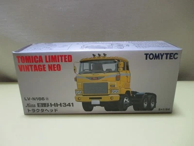 Cabezal de tractor Hino TOMY TEC Tomica Limited Vintage Neo LV-N166a 1/64 HH341 amarillo Foto 1 de 3
