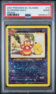 PSA 2 Slowking Holo Rare Southern Islands Promo 14/18 2000 Pokemon WoTC Good - Picture 1 of 2