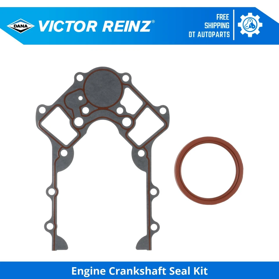 Kit de sellado del cigüeñal del motor trasero Victor Reinz 92-95 Chevrolet Lumina APV 3,8 L Foto 1 de 1