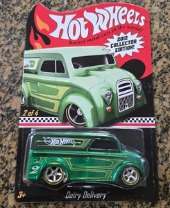 Hot Wheels 2012 Edición Coleccionista Entrega de Productos Lácteos por Correo *leer descripción* - Imagen 1 de 3