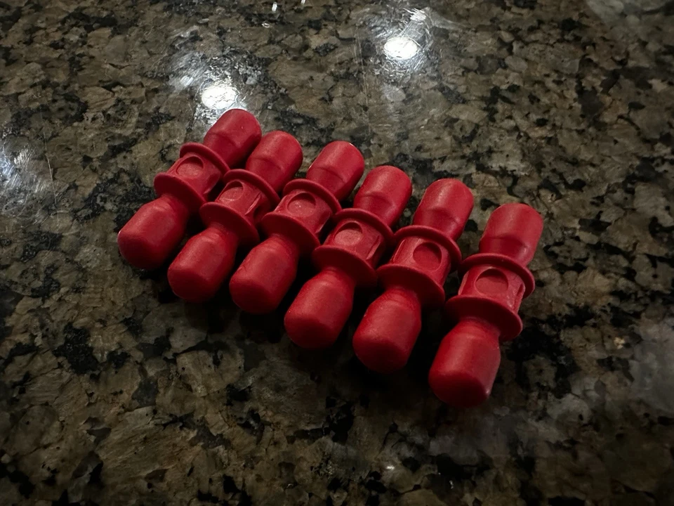 Mancuerna elevadora PSE roja Foto 1 de 2