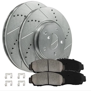 Front Brake Kit Rotors + Ceramic Pads for Ford Mustang 336mm 2011-2014 - Picture 1 of 9