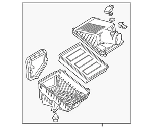 Genuine GM Air Cleaner 23433913 - Picture 1 of 4