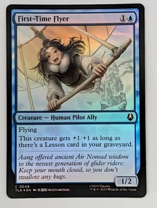(Foil) First-Time Flyer (49) Avatar: The Last Airbender Magic The Gathering casi nuevo - Imagen 1 de 2
