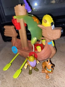 Imaginext Scooby Doo Wikingerschiff 2018 Fisher Price komplett - Bild 1 von 9