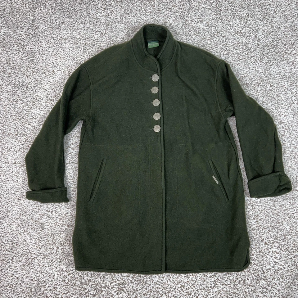 Chaqueta Geiger Mujer 40 Verde Pura Nueva Lana Hervida Abrigo Austriaco Hecho Austria Foto 1 de 4