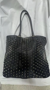 Bolso de Mano Rebecca Minkoff Cuero Adornado con Tachuelas Leer - Imagen 1 de 16
