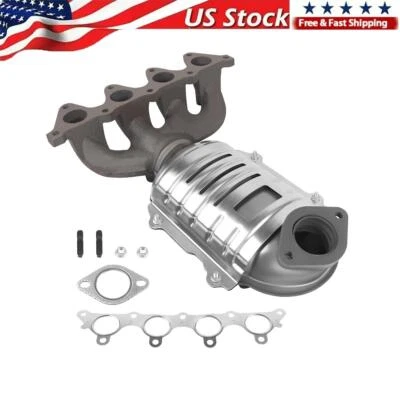 Catalytic Converter For 2006 2007 2008 2009-2011 Hyundai Accent Kia Rio 1.6L EPA - Imagem 1 de 4