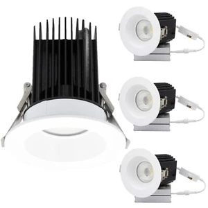 4Pack 4" LED Downlight Recessed Lighting, 5CCT, 18W, Dimmable Deep Anti Glare - Picture 1 of 1