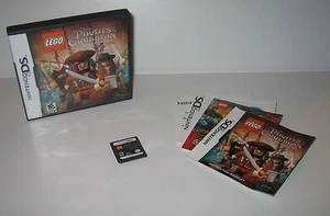 Nintendo DS LEGO Pirates Caribbean USED Cartridge Case Manual Works/Saves Great - Picture 1 of 7