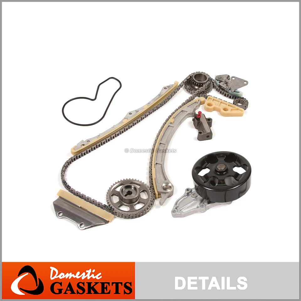 Kit de bomba de agua de cadena de distribución Fit Honda Element Accord CRV DOHC K24Z1 K24A4 Foto 1 de 4